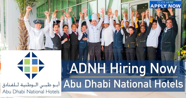 Abu Dhabi National Hotels Jobs For Catering Staff Apply Online