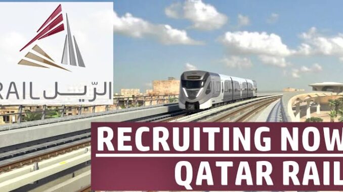 Qatar Rail Careers New Job Vacancies